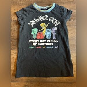 Pixar Inside Out girls size 6/7 T-shirt